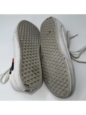Vans CDG White Low Women's 8.5 Men's 7 Sneakers Shoes Commes De Garçon thumbnail 3