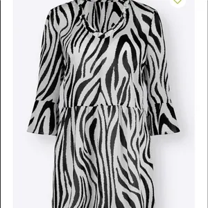 New Zebra‎ Print Tunic Black Size 12 thumbnail 2