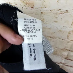 Madewell Jeans Womens 26 Black Skinny Ankle Leather Coated Biker Moto Zip Pocket thumbnail 11