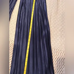 Amanda Uprichard New New York XSElegant Navy Blue Strapless Jumpsuit thumbnail 6