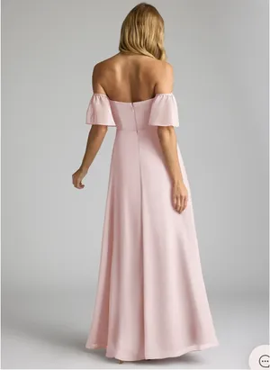 Azazie Dress Blushing Pink thumbnail 3