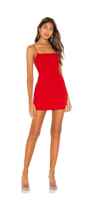 Revolve Dixie Superdown Backless Dress Red thumbnail 1