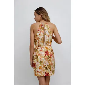 Significant Other Chiara Dress - Watercolor Floral Open Back Dress Size 8 thumbnail 4