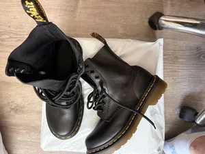Dr. Martens 1460 Pascal Virginia Black Soft Leather Boots thumbnail 3