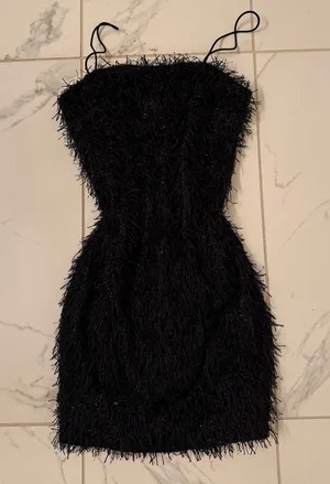 Forever 21 Sparkly Fringe Bodycon Dress thumbnail 1
