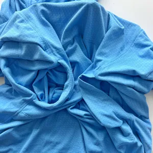 L.L. Bean dress size Small light blue Sand Beach Cover-Up Hooded Tunic thumbnail 5