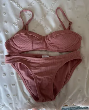 Target Bikini Set Xhilaration Pink thumbnail 1