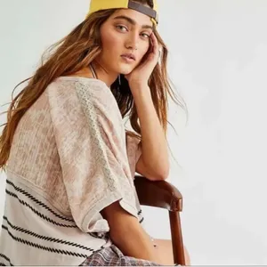 FREE PEOPLE Right Back Dolman Sleeve Top Size L Oversized thumbnail 3