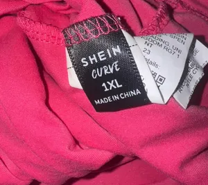 SHEIN Curve Pink Graphic T-Shirt Size 1XL thumbnail 5