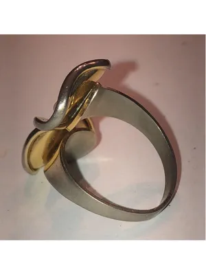 Vintage Gold Tone Wrap Adjustable Boho Ring thumbnail 3