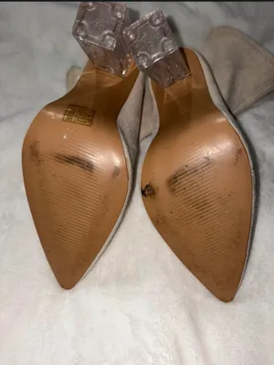 Faux suede sock boot Tan Size 8.5 thumbnail 3