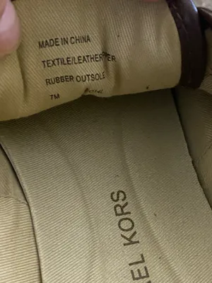 Michael Kors Womans MK Monogram City Sneakers Tennis Shoes Mocha Size 7 M Womens thumbnail 10