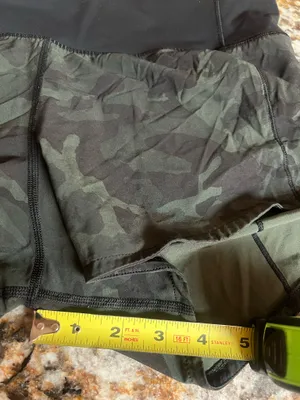 Lululemon Camo Speed Up Shorts  thumbnail 3
