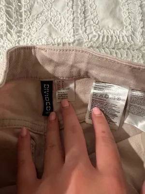 H&M Tan Jeans Wide-Leg thumbnail 2