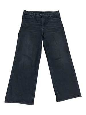Quince Bella Wide Leg Jeans Faded Black Size 32 thumbnail 2