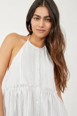 Free People Desert Days Mini Dress Stripe thumbnail 6