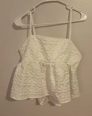 White Amazon Top thumbnail 1