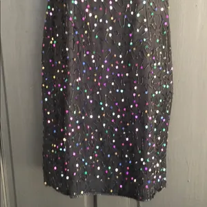 Vintage Stenay Silk‎ Beaded Dress Black Size 6 thumbnail 4
