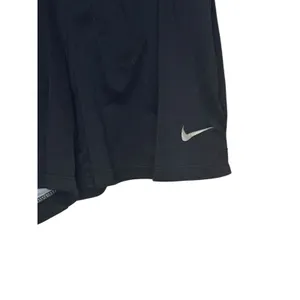 Nike Women's Shorts Dri-Fit Lined Striped Athletic Swoosh Drawstring Waist Small thumbnail 2