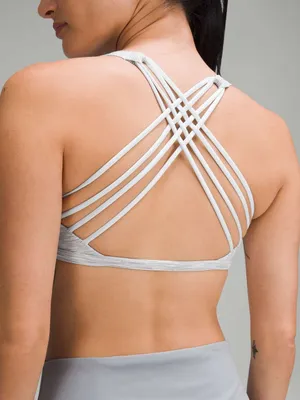 Lululemon Free to Be Bra Wild Light Support Wee Are From Space Nimbus sports thumbnail 2