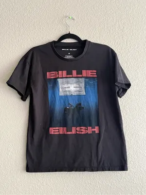 Billie Eilish Target Exclusive Hit Me Hard and Soft Graphic Tee M thumbnail 2