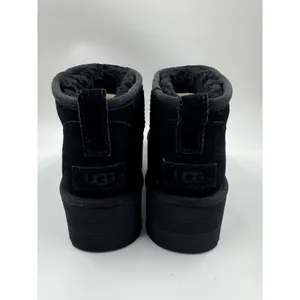UGG Classic Ultra Mini Platform Women's Ankle Boots - Color Black Size 8 New thumbnail 4