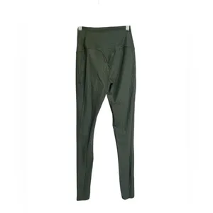 Gymshark Olive Green Directional Ribbed Leggings‎ Size XS NWT thumbnail 2