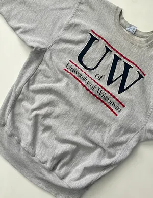 Champion vintage university of wisconsin sweatshirt thumbnail 3
