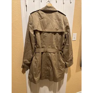 Banana Republic Trench Coat, Sz: XL thumbnail 8