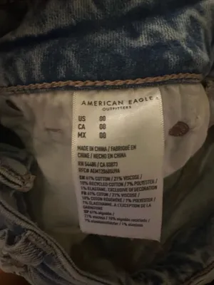 American Eagle Next Level Stretch Jean shorts thumbnail 3