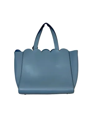 Kate Spade Mini Mina Magnolia Street Eyelet Satchel Blue Dawn/Constellation Blue thumbnail 5