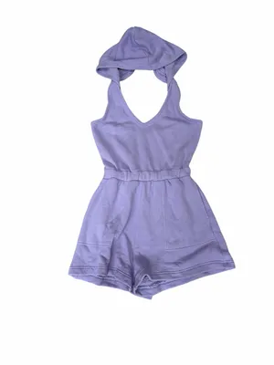 Free People Halter Hooded Romper size small, NWT thumbnail 3