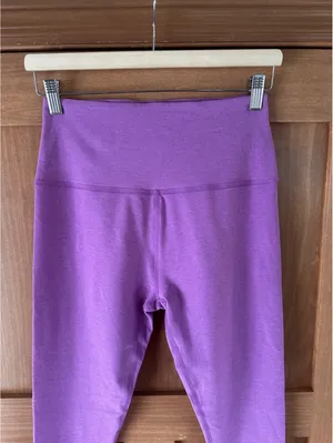 Beyond Yoga Spacedye Caught in the Midi High Waisted Leggings Fun Fuchsia Large thumbnail 3