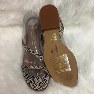 ‎Madewell Dalmatian animal print sandals thumbnail 7