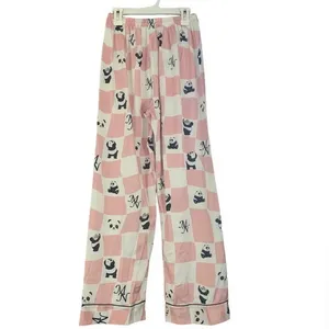 3pcs‎ Styles Satin Pajamas Pants Size undefined thumbnail 3