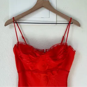 ASTR The Label Florianne Maxi Dress in Orange NWOT thumbnail 7