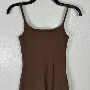 Bumpsuit Maternity Bodysuit The Kate Brown‎ Full Body Jumpsuit Unitard Sz Medium thumbnail 2