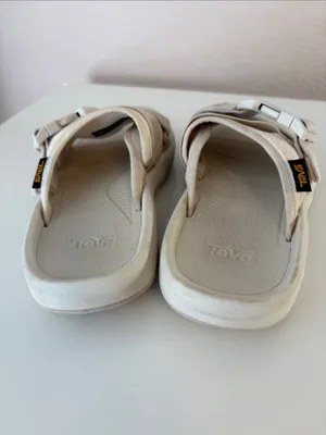 Teva Women’s Slides Sandals Hurricane Cream Beige Neutral Size 5 thumbnail 9