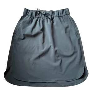 Lululemon Grey On The Fly Skirt Sz 6 thumbnail 1