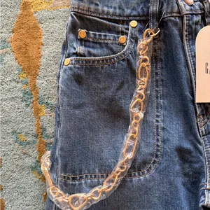 Cult Gaia X Gap Wide Leg Gold Chain Jeans thumbnail 5