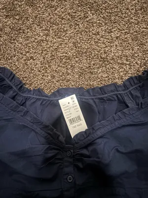 Brandy Melville Tank Navy Blue thumbnail 3