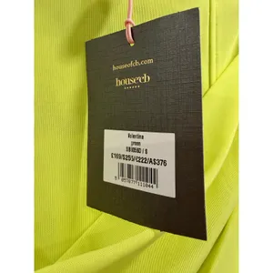 House of CB Valentina Lime Asymmetric Cutout Corset Midi Girls Night Dress NWT S thumbnail 5