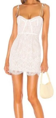 superdown Lottie Lace Bustier Dress thumbnail 1