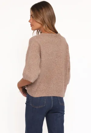 Boutique Top Tan Size M thumbnail 2