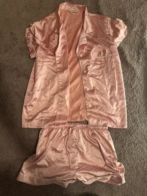 Pink pajama set Size M thumbnail 1