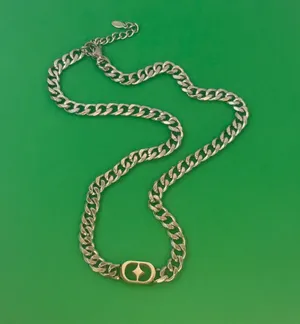 Titanium Steel Link Chain Star Necklace for Men Women,Unisex Hip Hop Necklace thumbnail 5