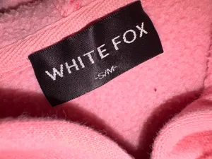 White Fox Hoodie Boutique Oversized thumbnail 2