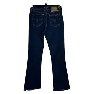 Paris Blues JRS SZ 9 Flare Jeans Mid-Rise Zip-Fly Rear Pockets Medium Wash Blue thumbnail 3