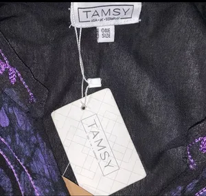 Tamsy tie dye tunic one size womens READ thumbnail 8