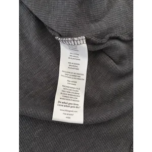 Life is Good Relaxed Fit Pocket Tee Womens Size L Charcoal Grey Ribbed Cotton L thumbnail 6